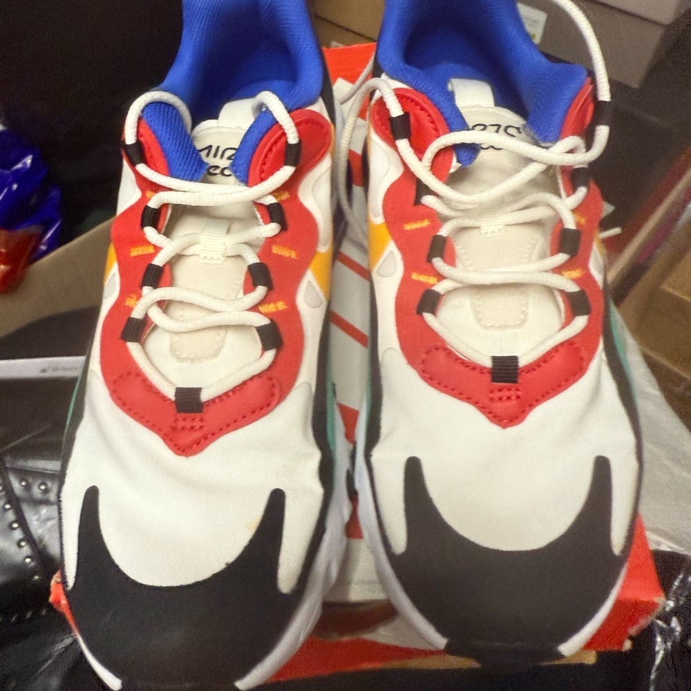 Nike Kids Sneakers Red Blue White